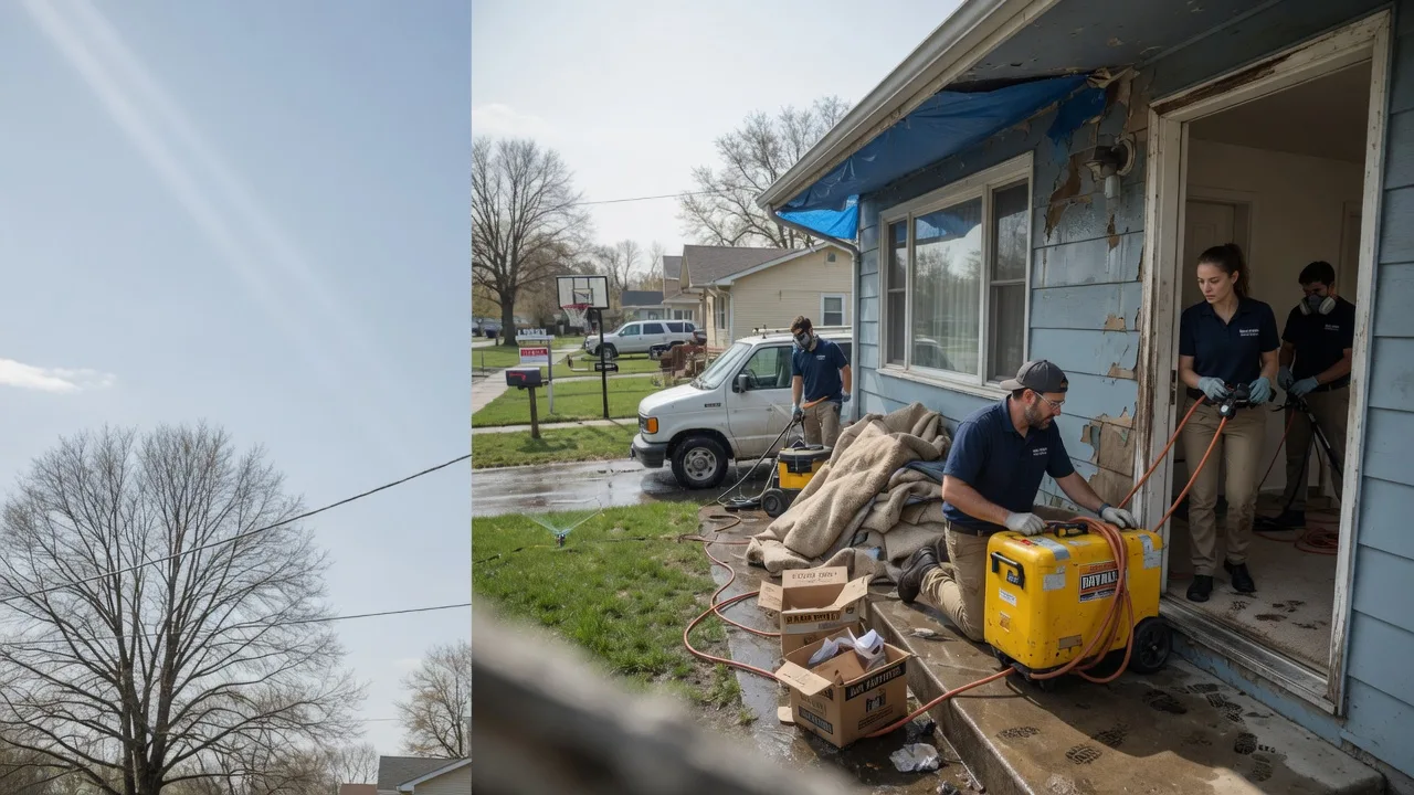 Basement Flood Cleanup in Edina, MO near me